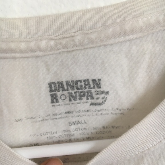 Dangan Ronpa White T Shirt - Size Small - Picture 5 of 11